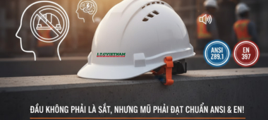 Giải mã tiêu chuẩn ANSI Z89.1 và EN 397 trên mũ bảo hộ công nghiệp