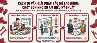 Cách tư vấn bảo hộ lao động: Chốt đơn nhờ am hiểu kỹ thuật