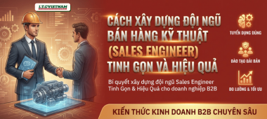 Cách Xây Dựng Đội Ngũ Bán Hàng Kỹ Thuật Tinh Gọn, Hiệu Quả