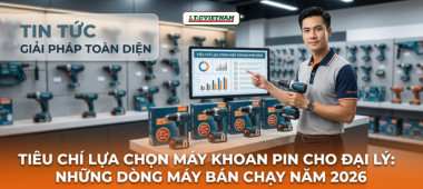 Chọn máy khoan cho đại lý: Pin và Điện, xu hướng 2026