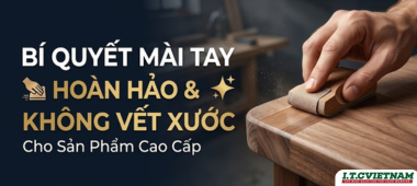 Bí quyết mài nhám tay không vết xước cho sản phẩm cao cấp