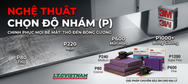 Cách chọn độ nhám (P) chuẩn để bề mặt bóng gương hoàn hảo