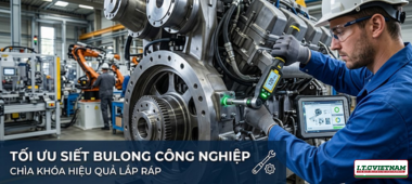 Giải pháp siết bulong năng suất cao với cờ lê vòng miệng mới nhất 2026