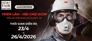 Gian Hàng Bảo Hộ Lao Động 3M Tại OCOP Quảng Ninh 2026