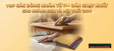 Top nhám tờ 3M bán chạy nhất cho thợ sơn và nội thất 2026