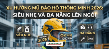 Xu hướng mũ bảo hộ thông minh 2026: Siêu nhẹ & Đa năng