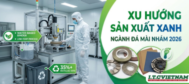 Xu hướng sản xuất xanh trong ngành đá mài nhám 2026