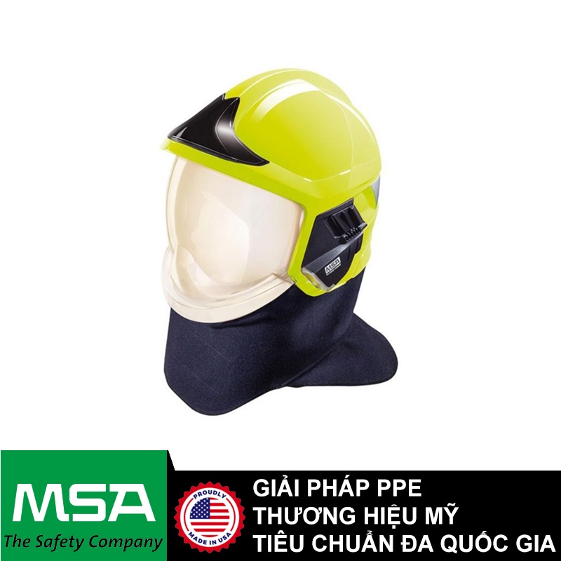 Mũ bảo hộ chống cháy MSA GXM2311A00320-RE16 màu vàng