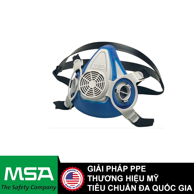 Mặt nạ phòng độc nửa mặt 2 phin lọc MSA Advantage 200LS