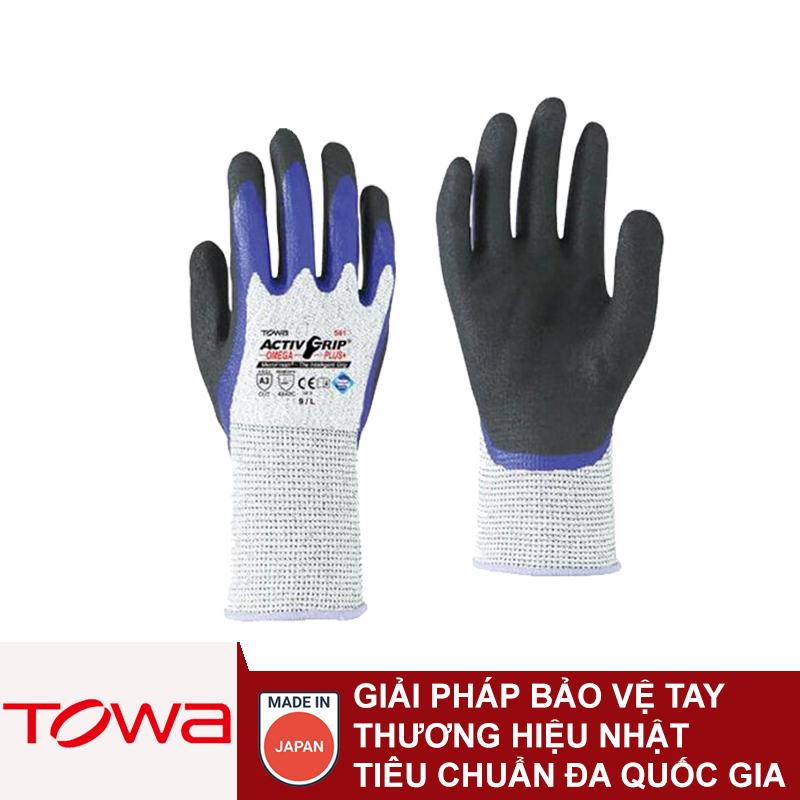 Găng tay đa dụng, chống dầu, chống cắt  Towa 541