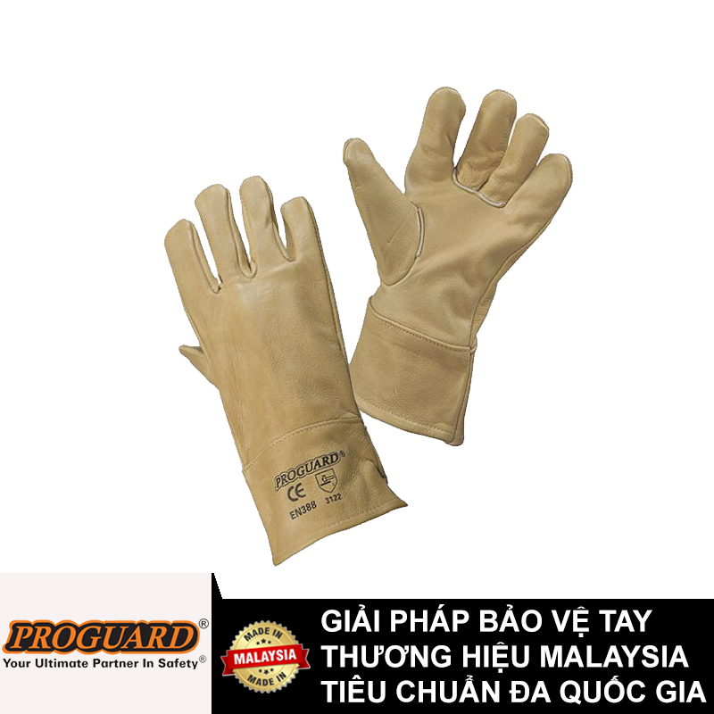 Găng tay da hàn Proguard PG-119YLW