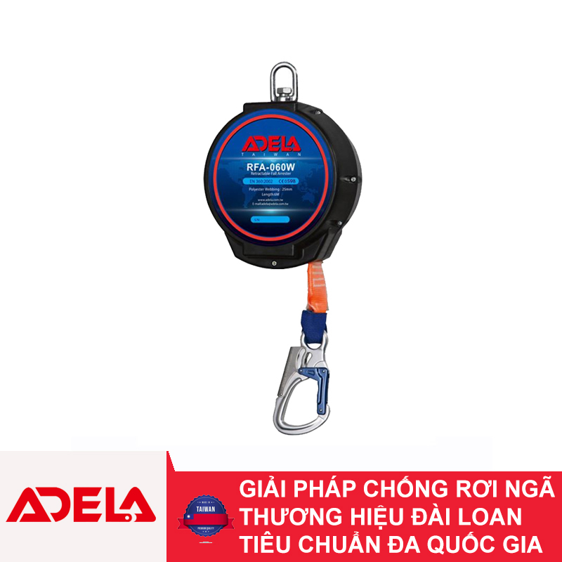 Cuộn dây cáp hãm tự động 6m ADELA RFA060W