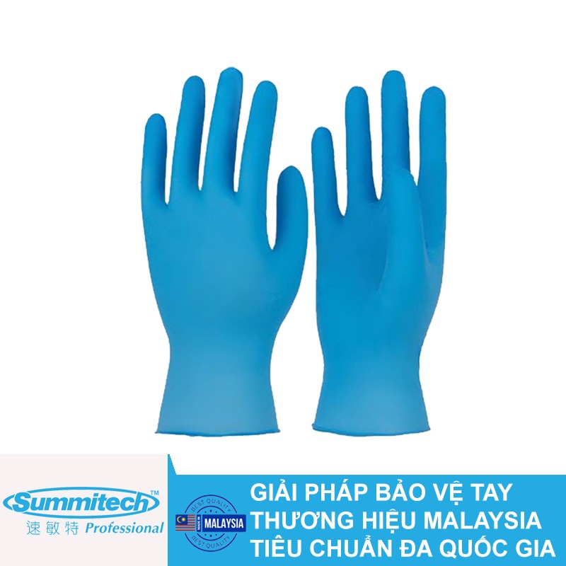 Găng tay chống hóa chất cao su Sumitech N101MT-PF