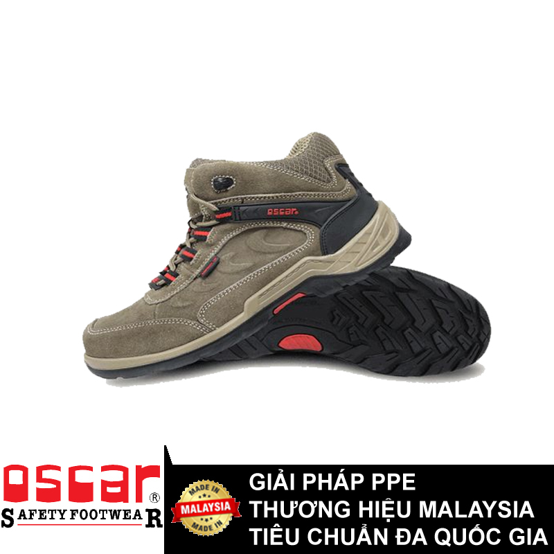 Giày bảo hộ da thấp cổ Oscar 127