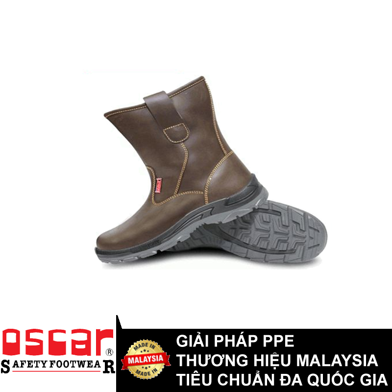 Ủng Da Bảo Hộ Oscar 808 Brown