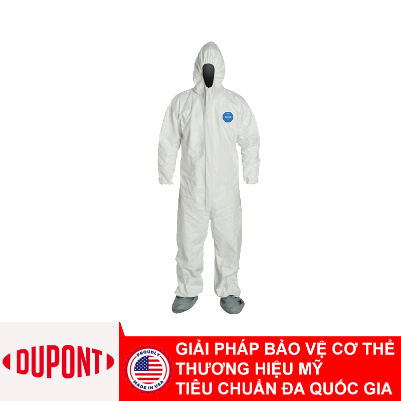 Quần áo chống hóa chất DUPONT TYVEK