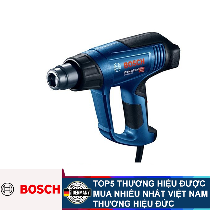 Súng thổi hơi nóng 600*C Bosch GHG 18-60