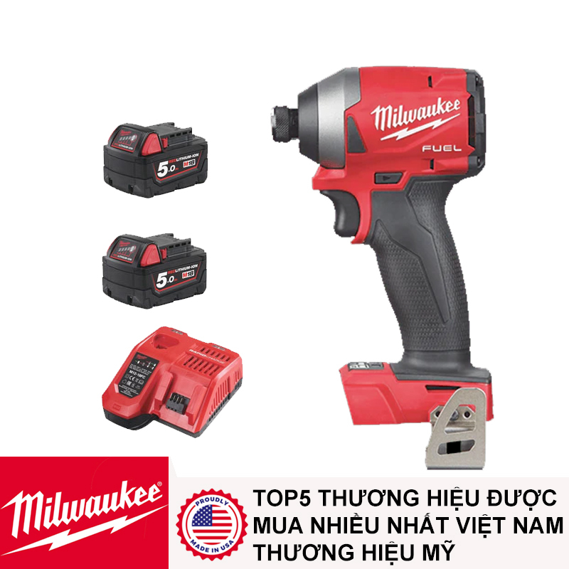 Máy vặn vít M18 Milwaukee FID2-502C SET (2pin x 5.0Ah, 1 sạc)