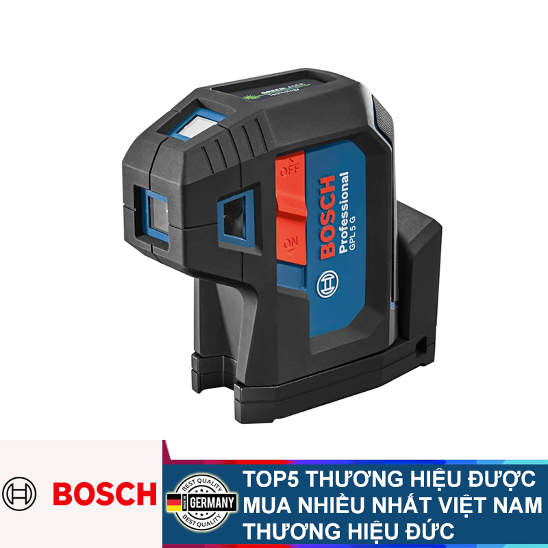 Máy cân mực laser tia xanh Bosch GPL 5G