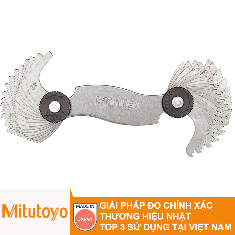 Dưỡng ren 4-42TPI (30 lá) Mitutoyo 188-111