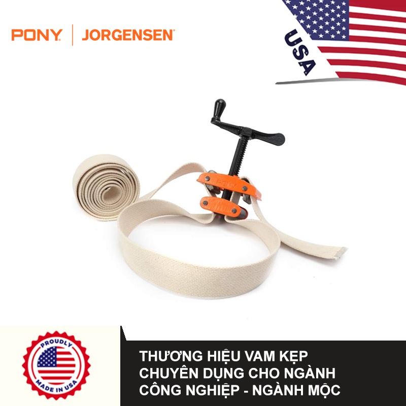 Vam kẹp băng vải Jorgensen 6200 (0-15 inch)