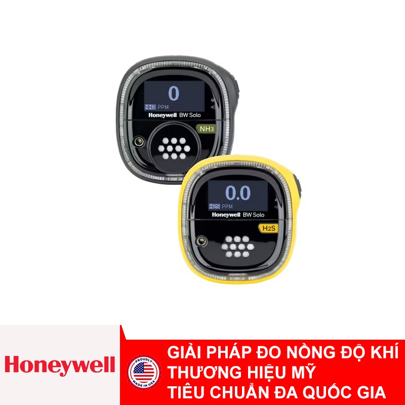 Máy dò đơn khí Honeywell BWS-SK1 (H2S, CO, O2) - Thiết bị phát hiện khí độc chính hãng