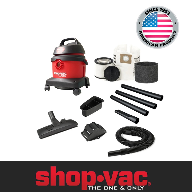 Máy hút bụi 1100W 10L ShopVac 58912206 (khô/ướt)