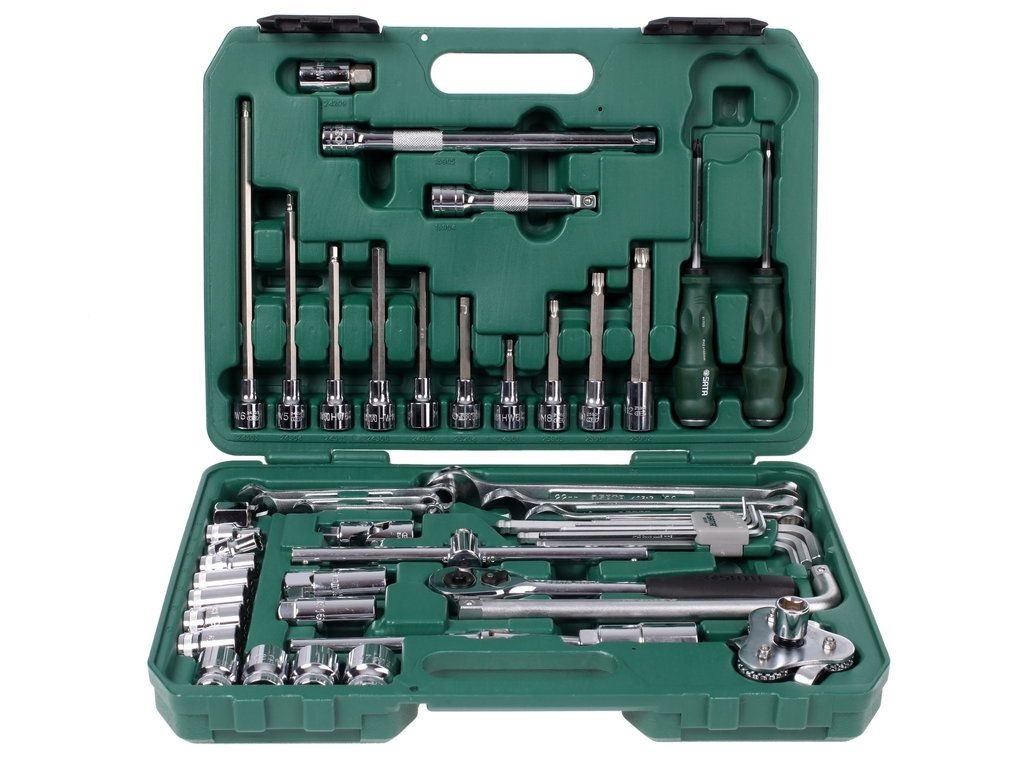 Bộ dụng cụ sửa chửa ô tô 50 chi tiết SATA 09508