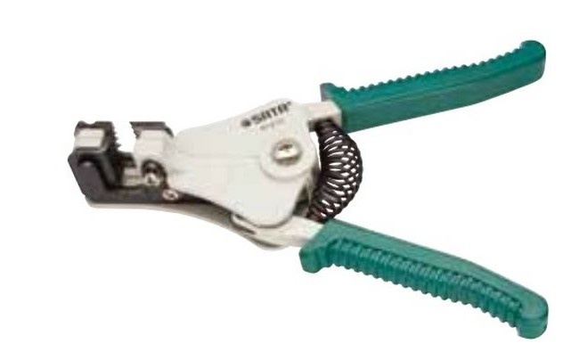 Kềm tuốt dây tự động mẫu B SATA 91213 (7 inch, Ø1, 1.6, 2, 2.6, 3.2MM)