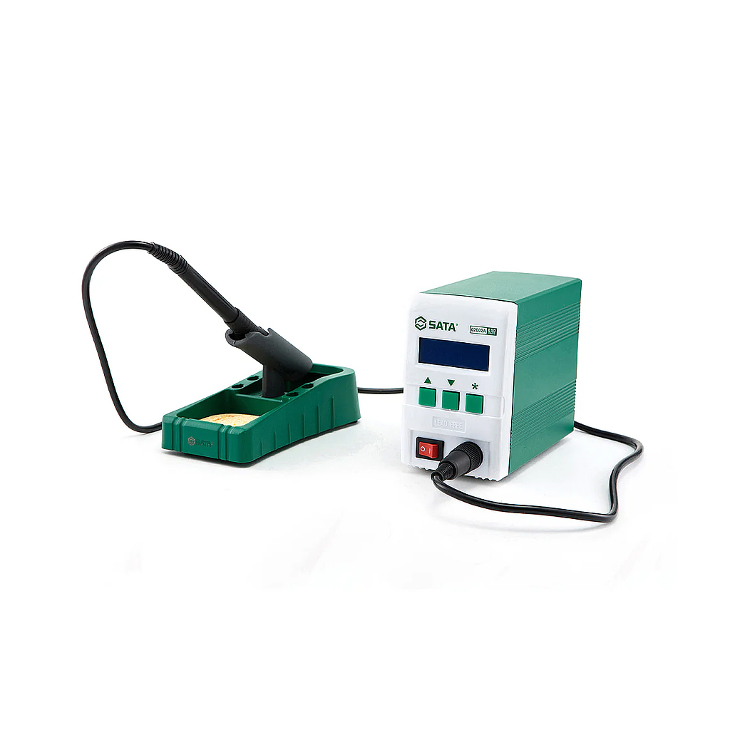 Trạm hàn không chì hiển thị kỹ thuật số chống tĩnh điện SATA 02002A (80℃~480／50℃~600℃, 90W)