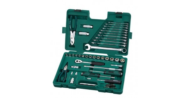 Bộ dụng cụ sửa chửa ô tô 56 chi tiết SATA 09509