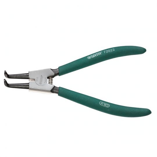 Kìm lấy phe ngoài mũi cong SATA 72021 (5 inch, 8-10 mm)
