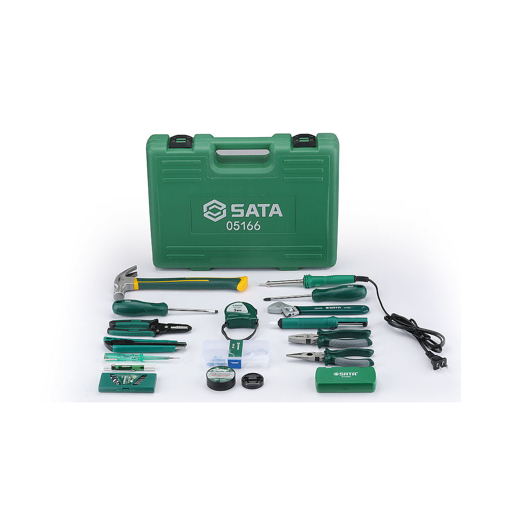 Bộ dụng cụ sửa chữa bảo trì thiết bị điện SATA 05166 (28 chi tiết)