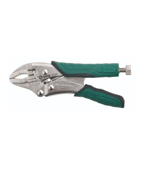 Kìm bấm chết mũi cong Sata 71107 (10inch)
