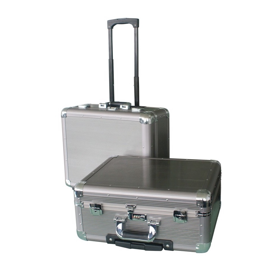 Vali dụng cụ bằng nhôm có bánh xe 24inch Sata 03621