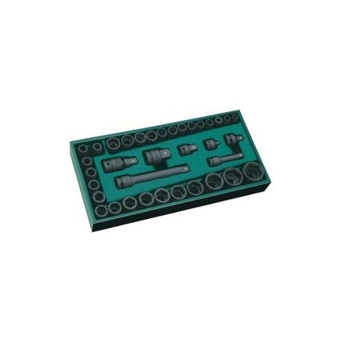 Bộ khẩu đen 36 chi tiết 3/8inch & 1/2inch Sata 09914