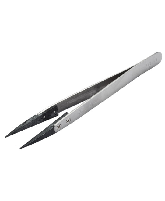 Nhíp nhọn chống tĩnh điện Sata 03161 (130mm)