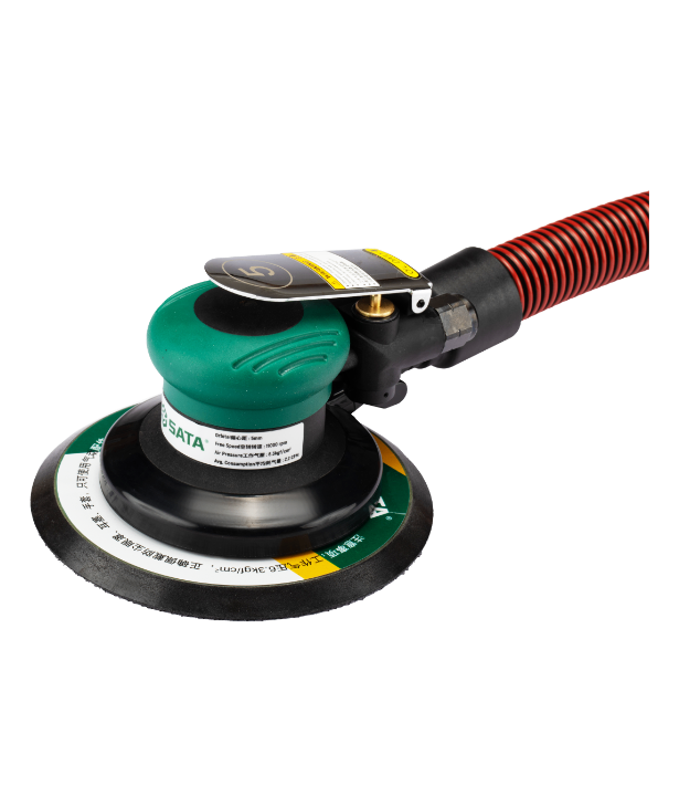 Máy mài khí nén tự hút bụi công nghiệp Sata 02662 (6inch, 11000Rpm)