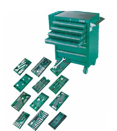 Tủ dụng cụ & các bộ khay 246 chi tiết Sata 09918