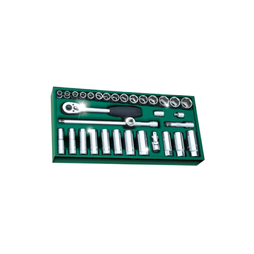 Bộ khẩu 28 chi tiết 3/8inch Sata 09902