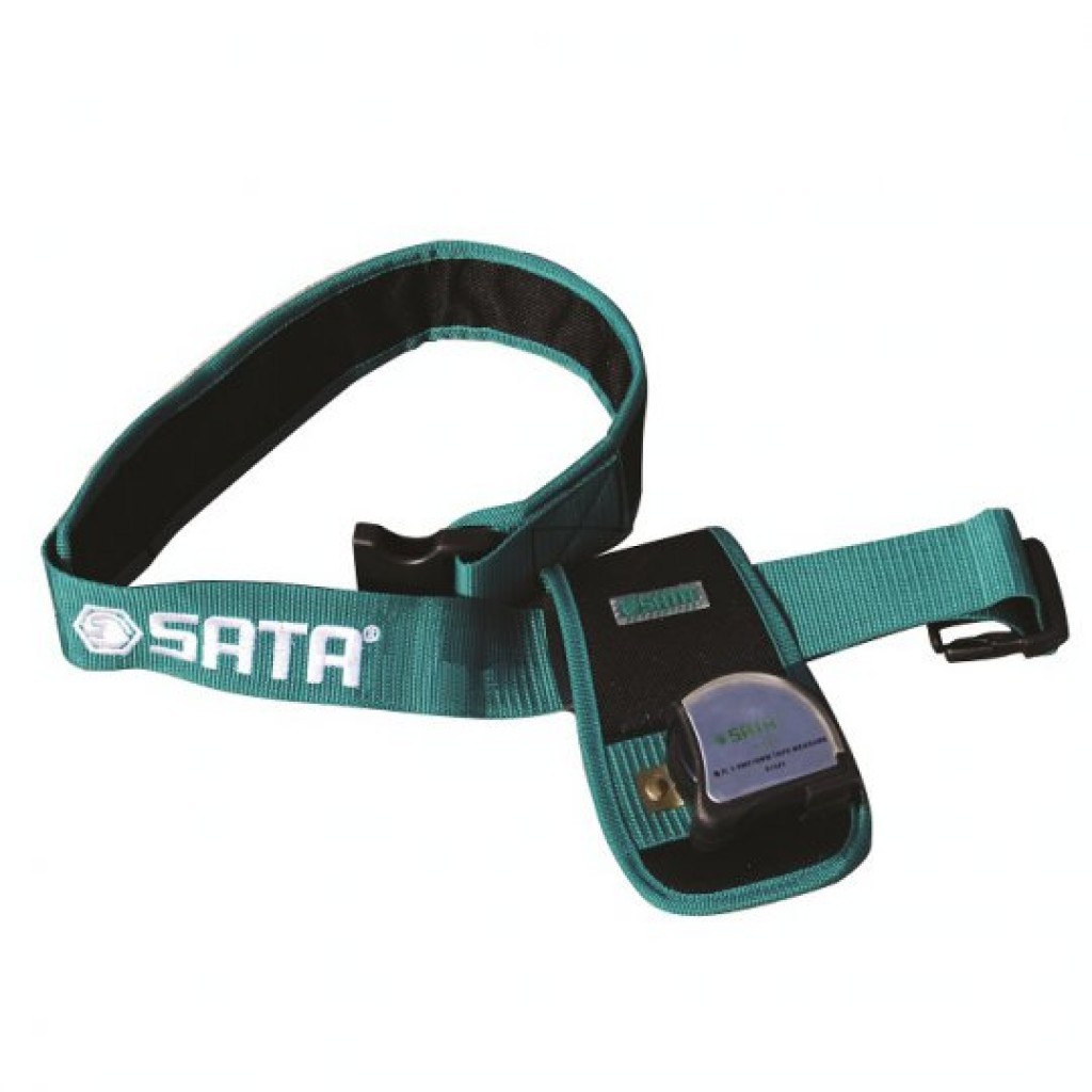 Thắt lưng đeo dụng cụ có móc treo thước cuộn Sata 95215
