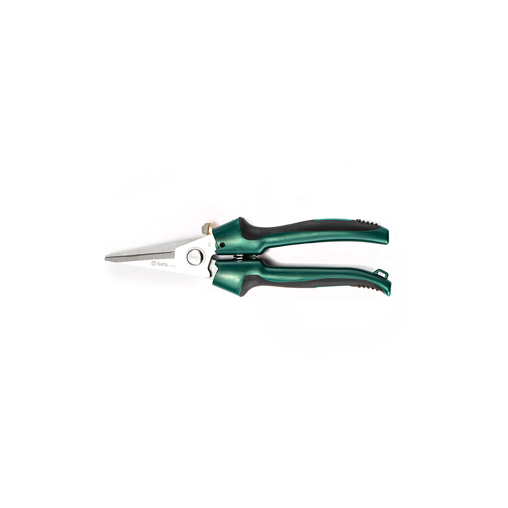 Kéo cắt dây điện đa năng mũi thẳng Sata 93106 (8'')