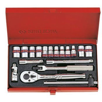 Bộ Khẩu 18 chi tiết hệ inch bông Kingtony 2019SR 1/4