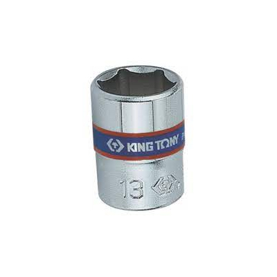 Khẩu ngắn 1/4 inch lục giác 13mm Kingtony 233513M