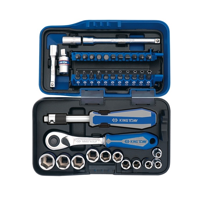 Bộ Khẩu có 39 chi tiết 1/4 Kingtony 2539MR-AM