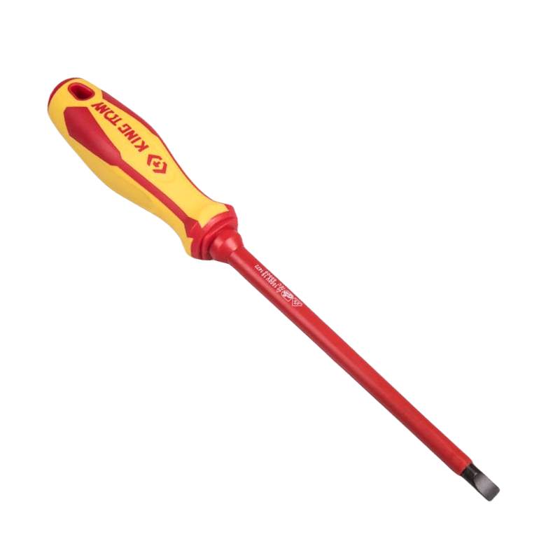 Tuốc nơ vít dẹp cách điện 1000V Kingtony 14720404 (4.0 x 100mm)