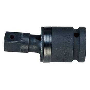 Đầu nối lắc léo đen 3/4