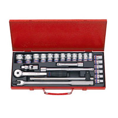 Bộ Khẩu 22 chi tiết hệ mét Kingtony 3023MR 3/8”