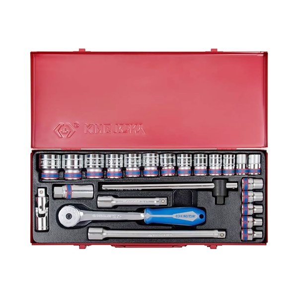 Bộ Khẩu 24 chi tiết hệ mét Kingtony 4528MR02