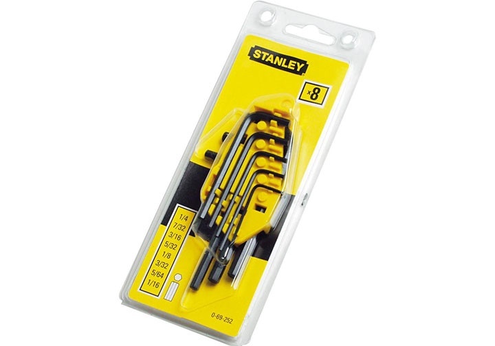 Bộ lục giác hệ inch 8 cây 1/16-1/4